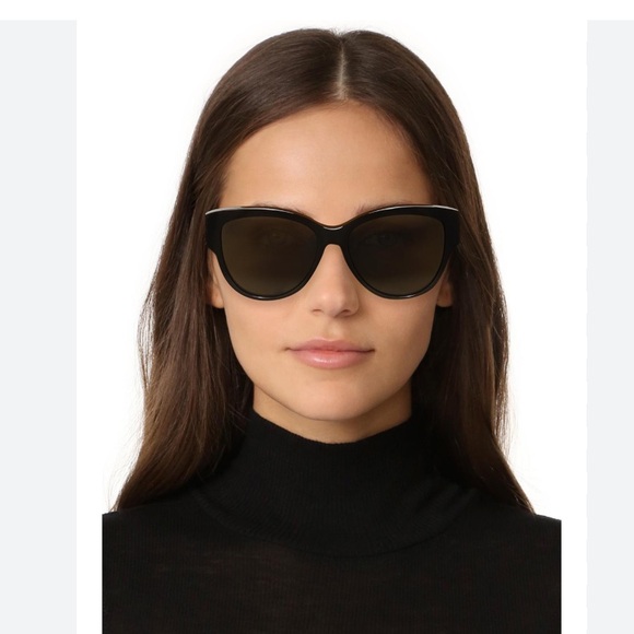 Yves Saint Laurent SL M3 001 oversized cat shaped sunglasses - Picture 11 of 12